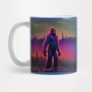 Dope Sasquatch in Nature Mug